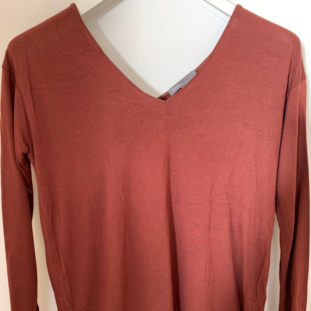 VINCE double V tee